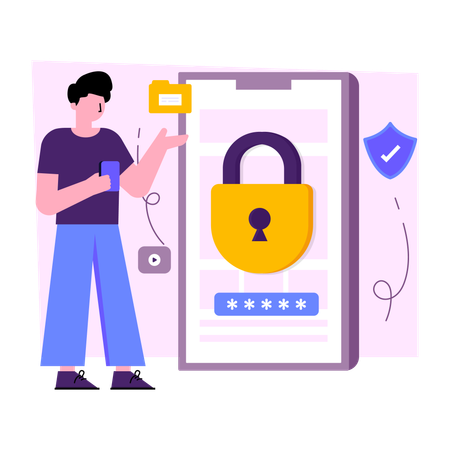 كيفية مشاهدة الأنمي دون اتصال بالإنترنت باستخدام Anime Slayer: دليل شامل وسهل الاستخدام 15 mobile security illustration svg download png 5575287