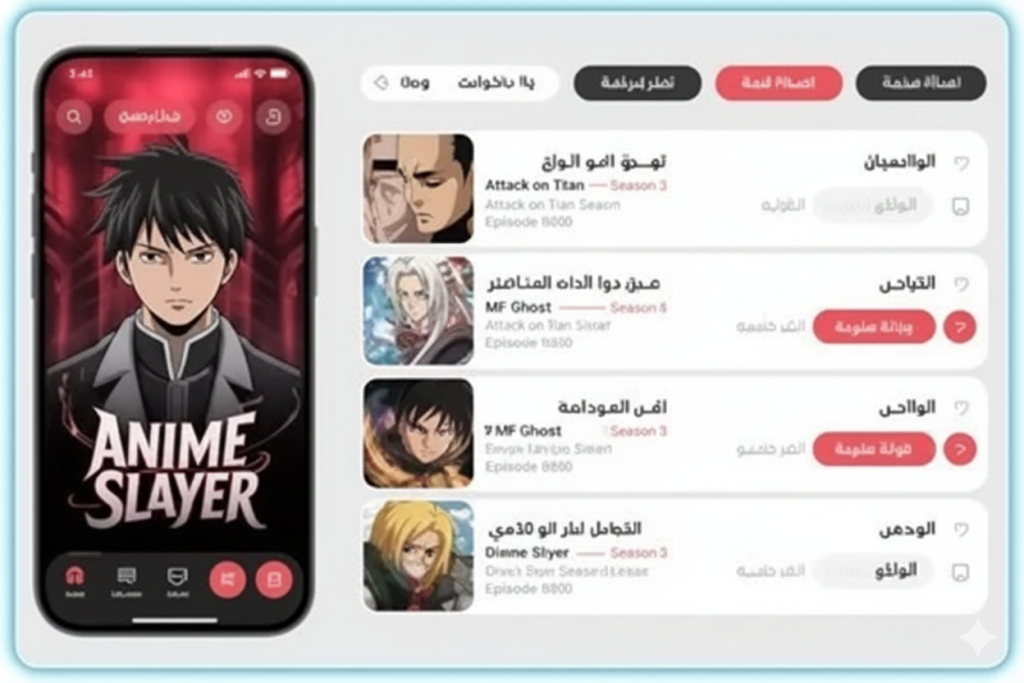 Anime Slayer for iOS 4 أنمي سلاير ios